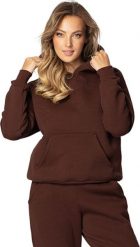 Dkaren Bluza DK-K-B6 CZEKOLADA BAWEŁNA GRUBA (kolor czekolada, rozmiar L). Bluzy damskie DKaren, l, bez wzorów, z bawełny, bez ramiączek, bez kaptura. Za 188.84 zł.