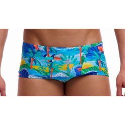Kąpielówki Funky Trunks Duuude - trunki męskie. Niebieskie kąpielówki męskie Funky Trunks, l, bez wzorów. Za 159.00 zł.