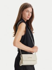 Guess Torebka J6RZ15 WGT10 Écru. Białe torebki do ręki damskie Guess, z aplikacjami, ze skóry, bez dodatków. Za 260.99 zł.