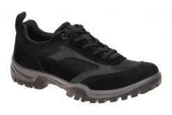 Buty trekkingowe Ecco Xpedition III. Czarne trekkingi męskie ecco, z materiału, bez zapięcia. Za 521.00 zł.