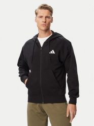 Adidas Bluza Feelcozy IA6045 Czarny Regular Fit. Czarne bluzy męskie Adidas, m, bez wzorów, z bawełny, bez ramiączek, bez kaptura. Za 239.99 zł.
