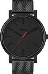 Zegarek Timex Zegarek męski Timex T2N794M czarny. Czarne zegarki męskie Timex, bez wzorów. Za 404.00 zł.