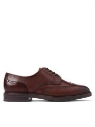 Polo Ralph Lauren Półbuty 803955640003 Brązowy. Brązowe buty wizytowe męskie Polo Ralph Lauren, bez wzorów, ze skóry, bez obcasa, bez zapięcia. Za 579.99 zł.