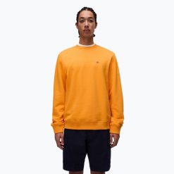Bluza męska Napapijri Balis Crew Sum 2 apricot A70. Brązowe bluzy męskie Napapijri, m, bez wzorów, bez ramiączek, bez kaptura. Za 209.99 zł.