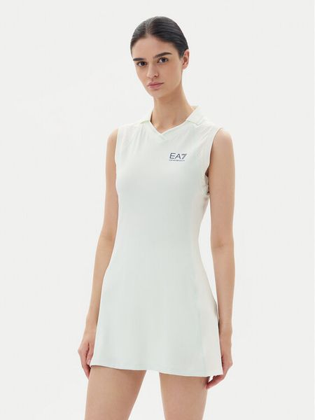 EA7 Emporio Armani Sukienka tenisowa 7W000326 AF13282 M9040 Niebieski Slim Fit. Niebieskie koszulki sportowe damskie EA7 Emporio Armani, m, bez wzorów, z syntetyku, bez ramiączek, tenisowe. Za 399.99 zł.