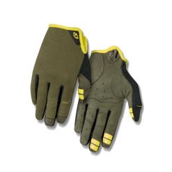 GIRO rękawiczki rowerowe męskie DND olive GR-7099246. Zielone rękawiczki męskie Giro, bez wzorów. Za 87.55 zł.