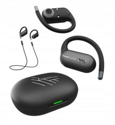 PowerLocus Bluetooth Headphones Open Ear Move. Słuchawki bezprzewodowe PowerLocus. Za 142.41 zł.