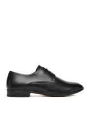 Lasocki Półbuty CEO-BROOKS2-01 MI08 Czarny. Czarne buty wizytowe męskie Lasocki, bez wzorów, ze skóry, bez obcasa, bez zapięcia. Za 229.99 zł.