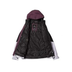 Damska kurtka narciarska Volcom V.co Aris Ins Gore. Fioletowe kurtki sportowe damskie Volcom, bez wzorów, z gore-texu, bez ramiączek, bez kaptura, narciarskie, gore-tex. Za 1,128.00 zł.