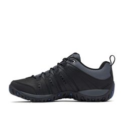 Columbia Buty Woodburn Ii 1553001055. Czarne buty zimowe męskie Columbia, bez wzorów, z materiału, bez obcasa, bez zapięcia. Za 382.99 zł.