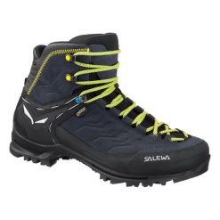 Buty Trekkingowe Męskie Salewa Rapace Gtx. Niebieskie buty sportowe męskie Salewa, bez wzorów, z gumy, bez zapięcia, outdoorowe. Za 989.99 zł.