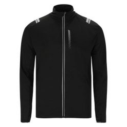 Kurtka odblaskowa Endurance Justine. Czarne kurtki sportowe męskie Endurance, l, bez wzorów, z poliesteru, bez kaptura, rowerowe. Za 387.00 zł.