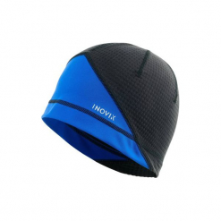 Czapka narciarska XC S 500 dla dorosłych. Czarne czapki damskie INOVIK, bez wzorów, z elastanu. W wyprzedaży za 24.99 zł.