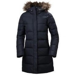 Parka dla kobiet Helly Hansen Aden Down. Niebieskie parki damskie Helly Hansen, na zimę, bez wzorów, bez kaptura. Za 1,013.15 zł.