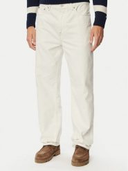 Tommy Hilfiger Jeansy River MW0MW43485 Biały Relaxed Fit. Białe jeansy męskie Tommy Hilfiger, z jeansu. Za 489.99 zł.