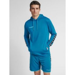 Bluza do piłki ręcznej męska Hummel hml AUTHENTIC Poly. Niebieskie bluzy męskie Hummel, m, bez wzorów, sportowe, bez ramiączek, bez kaptura. W wyprzedaży za 177.00 zł.