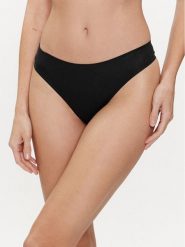 Chantelle Stringi Soft Stretch C11GG0 Czarny. Czarne majtki damskie Chantelle, z syntetyku. Za 89.99 zł.