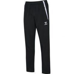 Spodnie sportowe dresowe na trening Hummel Lead 2.0 Woven Pants. Czarne spodnie sportowe męskie Hummel, m, bez wzorów, z dresówki, na fitness i siłownię. Za 168.00 zł.