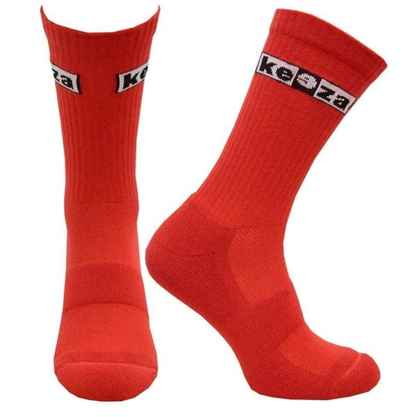 Skarpety sportowe Keeza. Czerwone skarpetki damskie KEEZA, bez wzorów. Za 16.00 zł.
