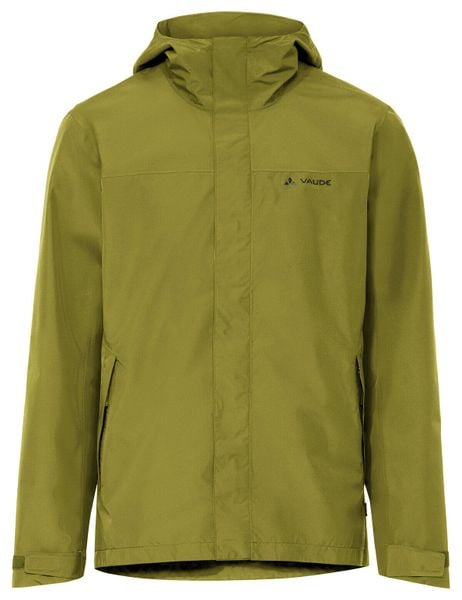 Kurtka Hardshell M Strathcona Jacket. Zielone kurtki sportowe męskie Vaude, l, bez wzorów, z hardshellu, bez kaptura, narciarskie. Za 777.95 zł.