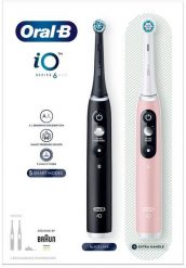 Szczoteczka Oral-B IO Series 6 Duo Black Lava&Pink Sand. Czarne szczoteczki elektryczne Oral-B. Za 1,007.55 zł.