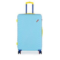 Walizka duża Semi Line. Niebieskie walizki damskie Semi-line, bez wzorów, duże. Za 249.99 zł.