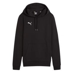 Damska Bluza Z Kapturem Team Goal Casual. Czarne bluzy damskie Puma, bez wzorów, casualowe, bez ramiączek, z kapturem. Za 207.99 zł.