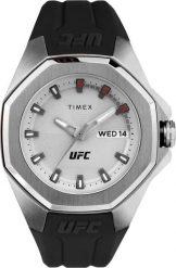 Zegarek Timex Zegarek męski Timex TW2V57200 czarny. Czarne zegarki męskie Timex, bez wzorów. Za 647.00 zł.