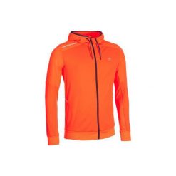 Kurtka do lekkoatletyki Warm-Up męska pomarańczowa. Czerwone kurtki męskie KALENJI, l, bez wzorów, z materiału, bez kaptura. Za 119.99 zł.