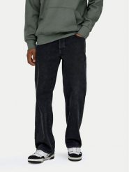 Only & Sons Jeansy Fade 22026778 Czarny Loose Fit. Czarne jeansy męskie Only & Sons, z bawełny. Za 129.99 zł.