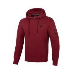 Bluza męska Pitbull z kapturem Terry Everts. Brązowe bluzy męskie PITBULL, l, bez wzorów, z kapturem, na fitness i siłownię. W wyprzedaży za 139.00 zł.