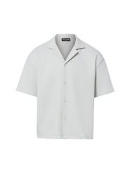 PEGADOR koszula casual - plisa Troy Mężczyźni Comfort Fit szary, S. Szare koszule męskie PEGADOR, m, bez wzorów, casualowe, bez kołnierzyka, bez ramiączek. Za 179.95 zł.