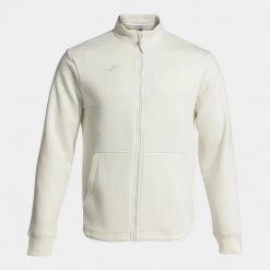 Kurtka z dresu Joma Confort IV. Brązowe kurtki męskie Joma, m, bez wzorów, z bawełny, sportowe, bez kaptura. Za 341.00 zł.