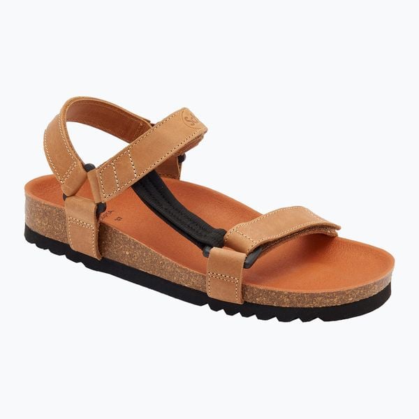 Sandały Scholl Heaven Ad Med. Brązowe buty zimowe męskie Scholl, bez wzorów, bez obcasa, bez zapięcia. Za 269.99 zł.