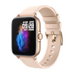 Smartwatch Colmi P28 Plus (Złoty). Żółte, cyfrowe smartbandy Colmi, z aplikacjami. Za 129.00 zł.