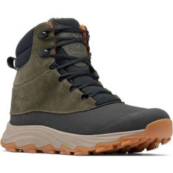 Buty Śniegowce Męskie Columbia Expeditionist Shield Waterproof. Zielone buty zimowe męskie Columbia, na zimę, bez wzorów, bez obcasa, bez zapięcia. Za 400.99 zł.