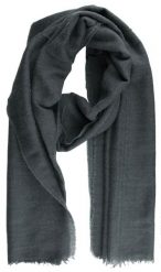 Przejściowy Szalik z Dziewiczą Wełną (Virgin Wool) - Fraas - Grafit. Szare szaliki męskie V. Fraas, bez wzorów, z materiału. Za 85.00 zł.