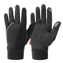 Rękawiczki Do Biegania Unisex Elite Dla Dorosłych. Czarne rękawiczki damskie SPIRO, bez wzorów. Za 93.99 zł.