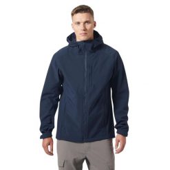 Bawełniana bluza z kapturem Helly Hansen paramount. Niebieskie bluzy męskie Helly Hansen, m, bez wzorów, z bawełny, bez ramiączek, z kapturem. Za 608.20 zł.