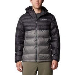 Kurtka sportowa męska Buck Butte II Insulated Hooded Jacket. Szare kurtki sportowe męskie Columbia, m, bez wzorów, z poliesteru, bez kaptura. Za 529.00 zł.