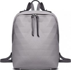 BAGINC Damski plecak elegancki miejski szary FREJA. Szare plecaki damskie BAGINC, bez wzorów, eleganckie. Za 129.90 zł.
