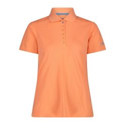 Damska koszulka polo CMP. Brązowe bluzki damskie CMP, xs, bez wzorów, bez kołnierzyka, bez ramiączek. Za 143.50 zł.