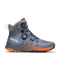 Buty trekkingowe męskie Aku Furiosa BOA GTX. Brązowe trekkingi męskie Aku, bez zapięcia. Za 449.00 zł.