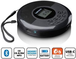 Radioodtwarzacz Lenco Lenco CD-340BK black. Czarne radia LENCO. Za 287.45 zł.