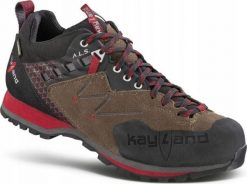 Buty trekkingowe męskie Kayland Vitrik GTX brązowe r. 45. Brązowe trekkingi męskie Kayland, bez zapięcia. Za 528.83 zł.
