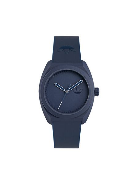 Adidas Originals Zegarek Project Three AOST24051 Granatowy. Niebieskie, analogowe zegarki męskie adidas Originals, bez wzorów. Za 319.99 zł.