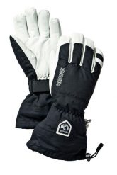 Rękawiczki narciarskie/snowboardowe Hestra Męskie. Czarne rękawiczki męskie Hestra, bez wzorów, z materiału. Za 856.99 zł.