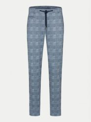 Bugatti Chinosy 4036 56818A Niebieski Slim Fit. Niebieskie eleganckie spodnie męskie Bugatti, bez wzorów, z syntetyku. Za 909.99 zł.