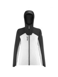 Kurtka do biegania Millet Intense Windbreaker Jkt W Szary Active Fit. Białe kurtki sportowe damskie Millet, l, bez wzorów, z meshu, bez ramiączek, bez kaptura, do biegania. Za 439.00 zł.