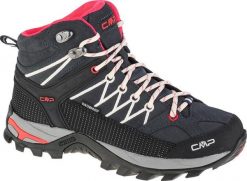 Buty trekkingowe damskie CMP CMP Rigel Mid 3Q12946-76UC szary 37. Szare obuwie trekkingowe damskie CMP, bez zapięcia. Za 399.69 zł.
